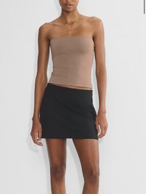 Aritzia Babaton Contour Tube Top Deep Taupe